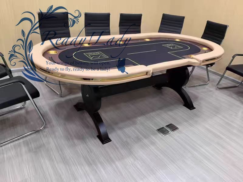 品質保証 豪華高級ポーカーテーブル、防火フェルト 240*120cm