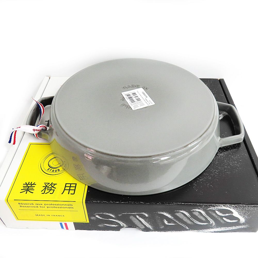 コレクション 【名古屋】ストウブ ラウンド 両手 フライパン 26cm 鋳物