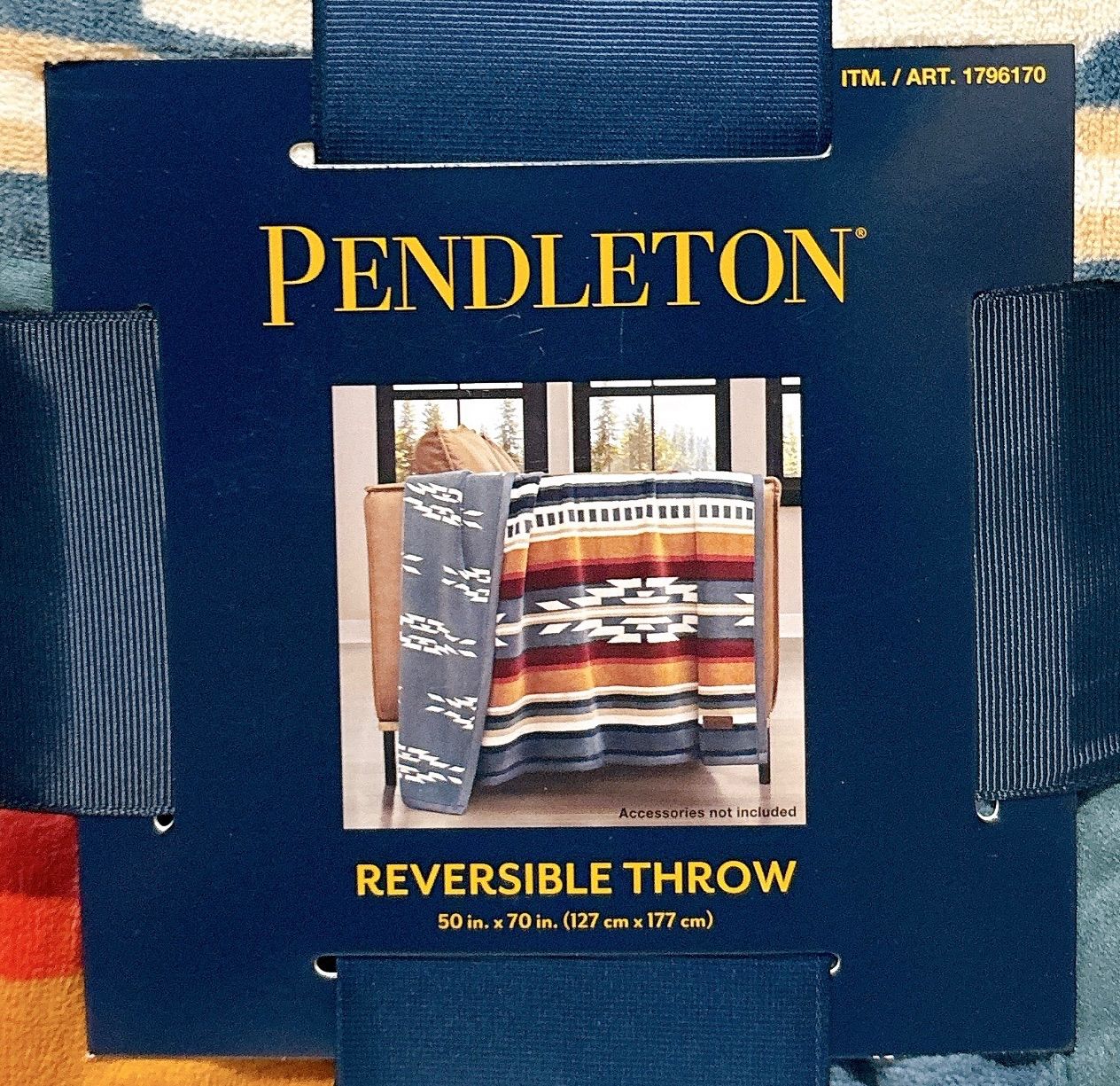ペンドルトン 大判ひざ掛け 127cm × 177cm 2枚 ブランケット 毛布