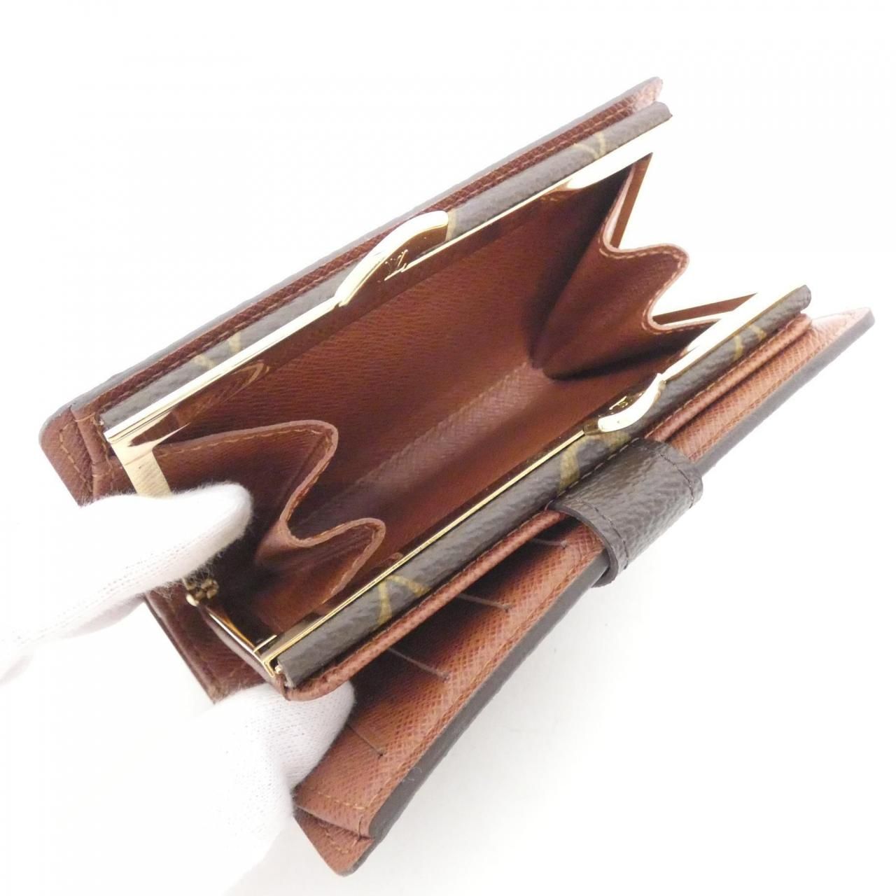 美品 ヴィトン ポルトモネビエヴィエノワ M61663 モノグラム LOUIS VUITTON ルイヴィトン ポルト モネ・ビエ ヴィエノワ