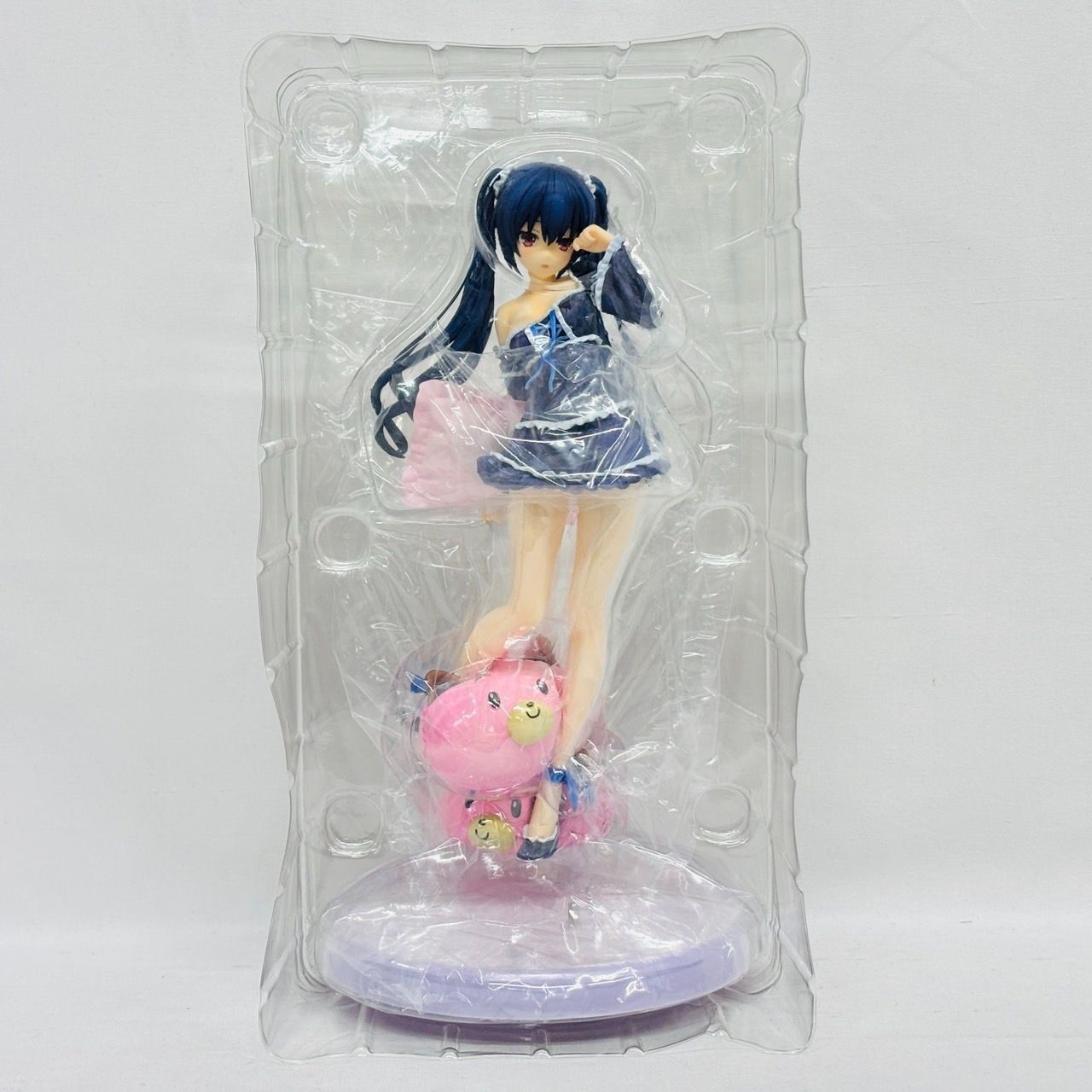 ノワール 寝起きVer. 超次元ゲイム ネプテューヌ 1/8 完成品 フィギュア ブロッコリー フォトレビュー】【あみあみ限定特典】『超次元ゲイム