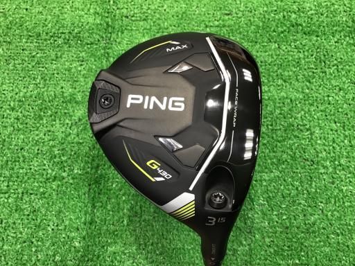 ピン G430 MAX 3W フェアウェイウッド FW 純正特注シャフト フレックスX メンズ 男性用 右利き 右用 Cランク ゴルフクラブ