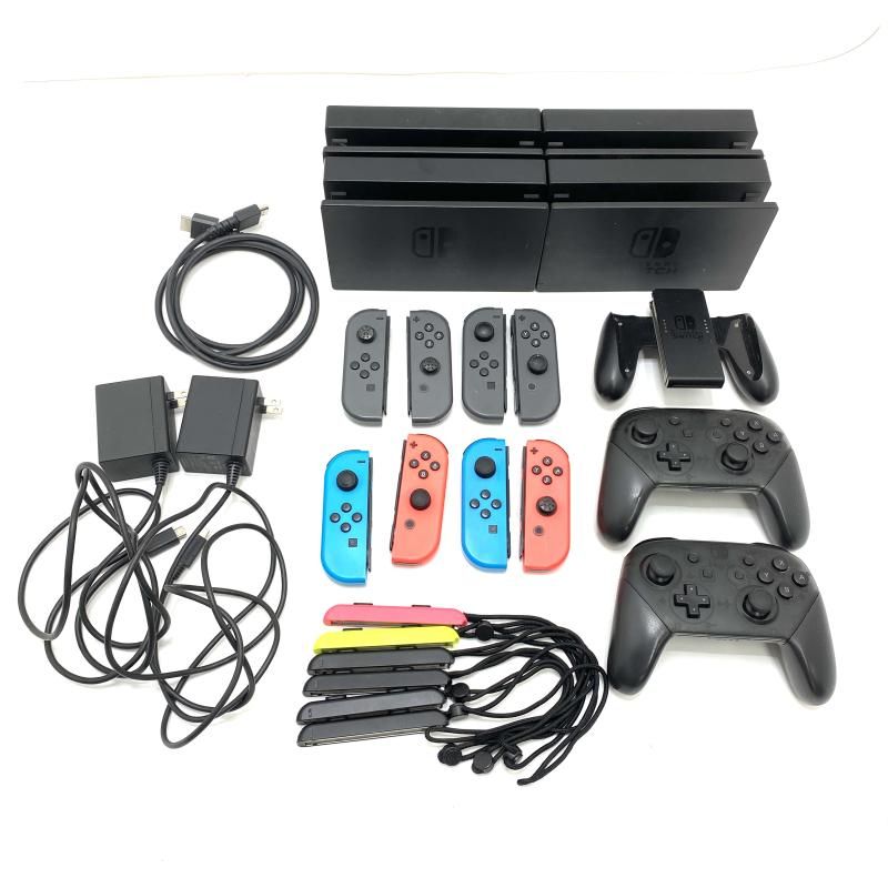中古】ｹﾞｰﾑOP）【ｼﾞｬﾝｸ】SwitchProｺﾝﾄﾛｰﾗｰ Joy-Con 周辺機器まとめ