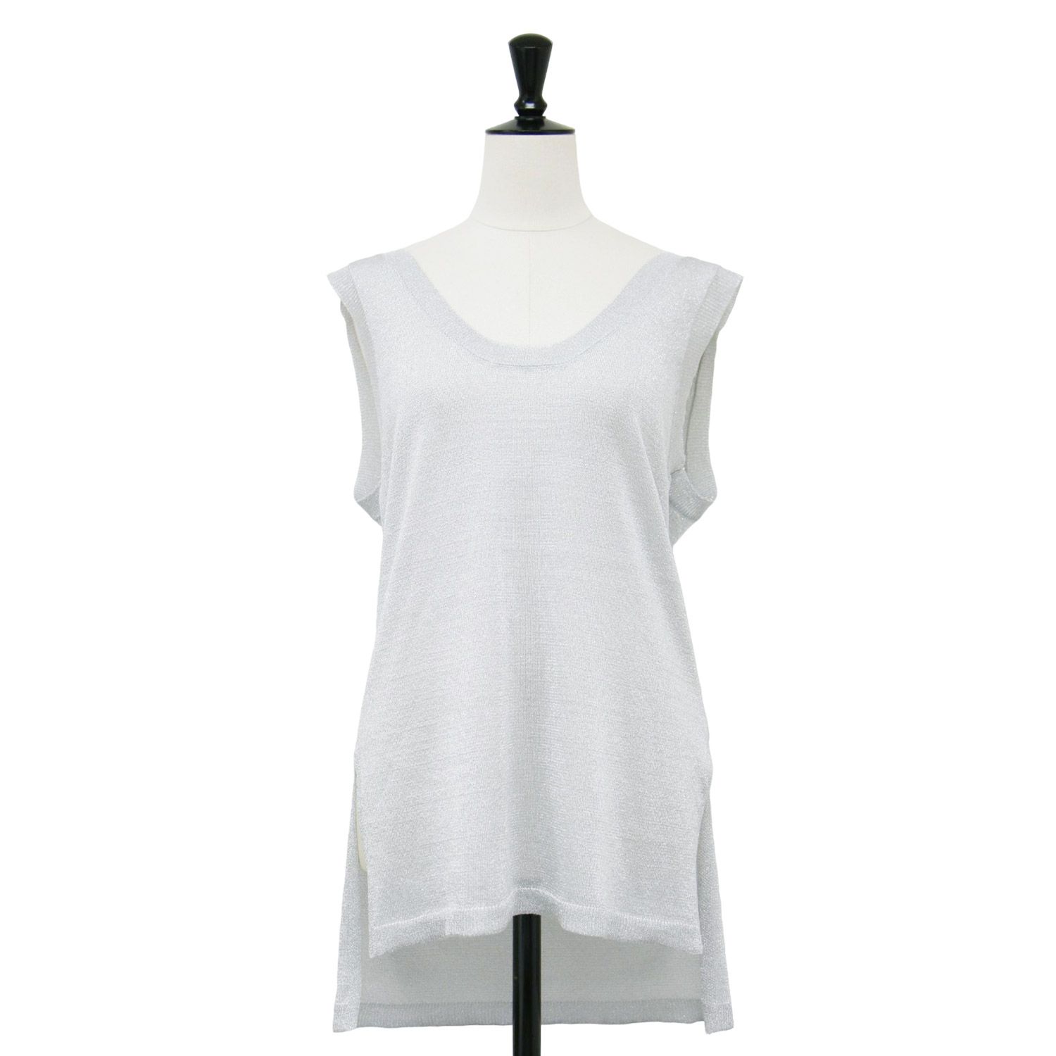 IENA 未使用タグつき ラメ Tシャツ 2025AW シルバー　フリーサイズ 追加》ラメ Tシャツ（Tシャツ／カットソー）｜IENA（イエナ）の