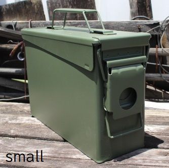 ミリタリーストレージボックス　コンテナキャンプ　アンモボックス 楽天市場】AMMO BOX アンモボックス M2A1タイプ Fat .50タイプ