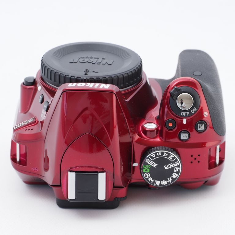 Nikon ニコン デジタル一眼レフカメラ D3300 ボディ レッド D3300RD - メルカリ
