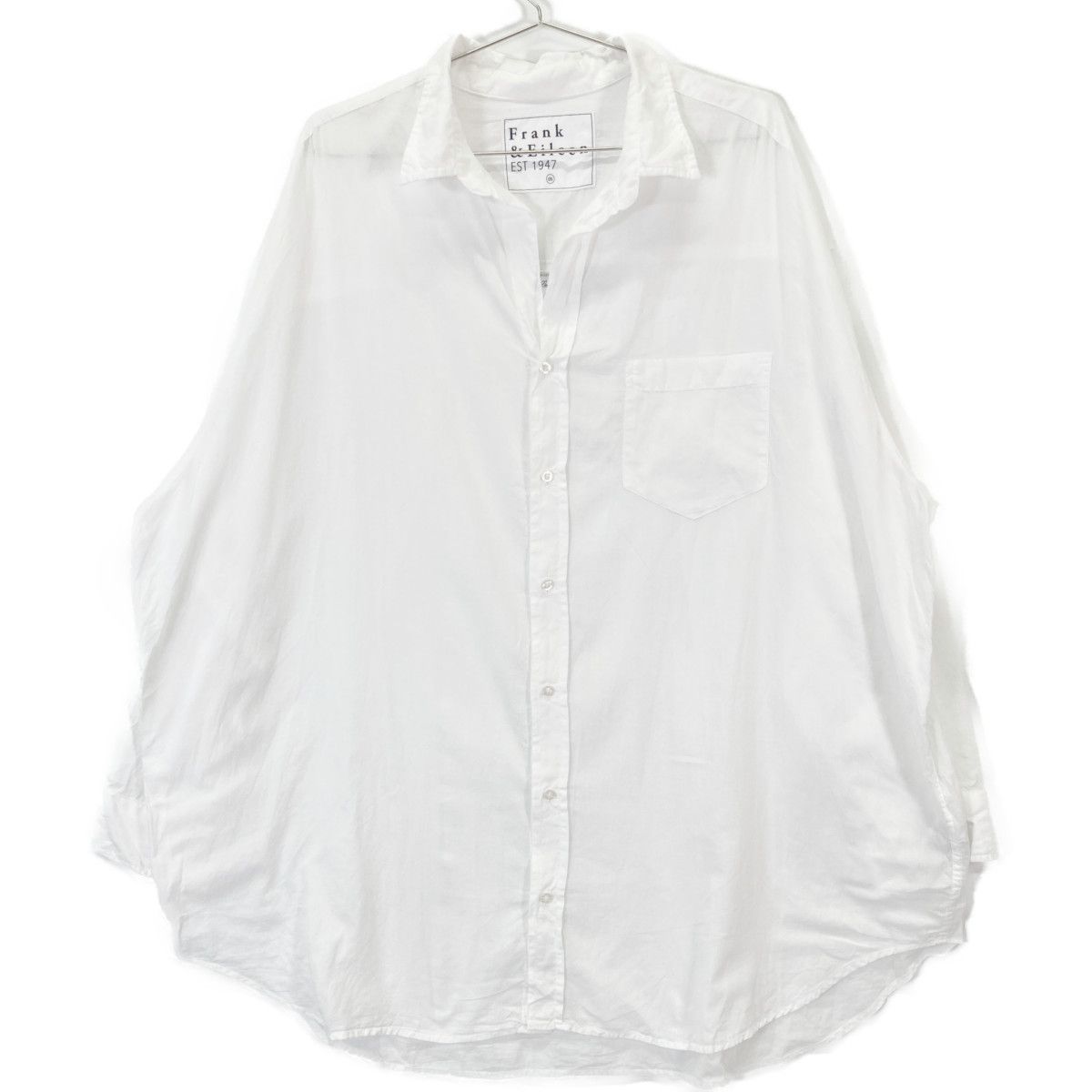 Frank-Eileen フランクアンドアイリーン 25 SS MACKENZIE ORGANIC L S ｼｬﾂ OS