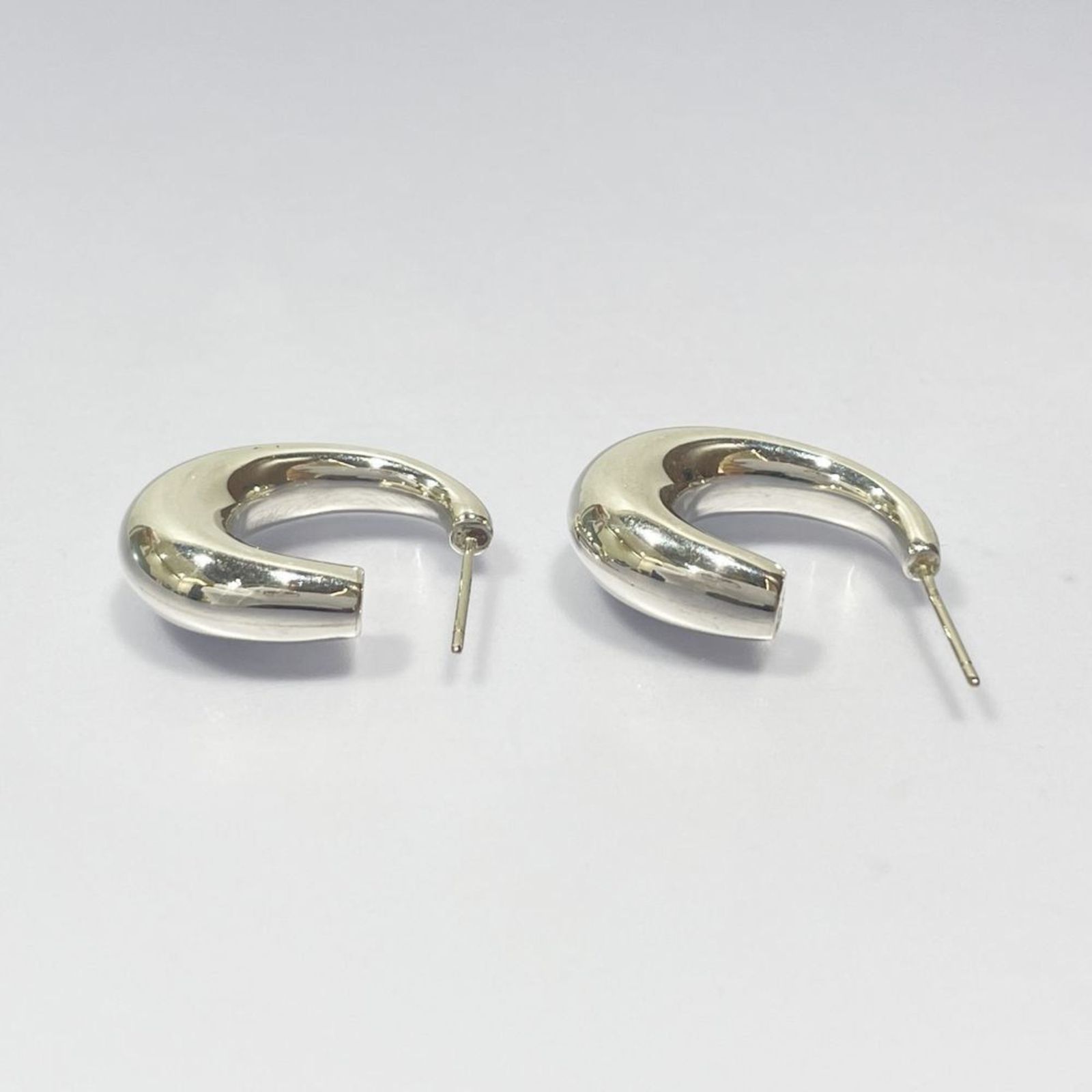 ティファニー 925 1837 ハーフフープ ピアス/g434-43 ティファニー