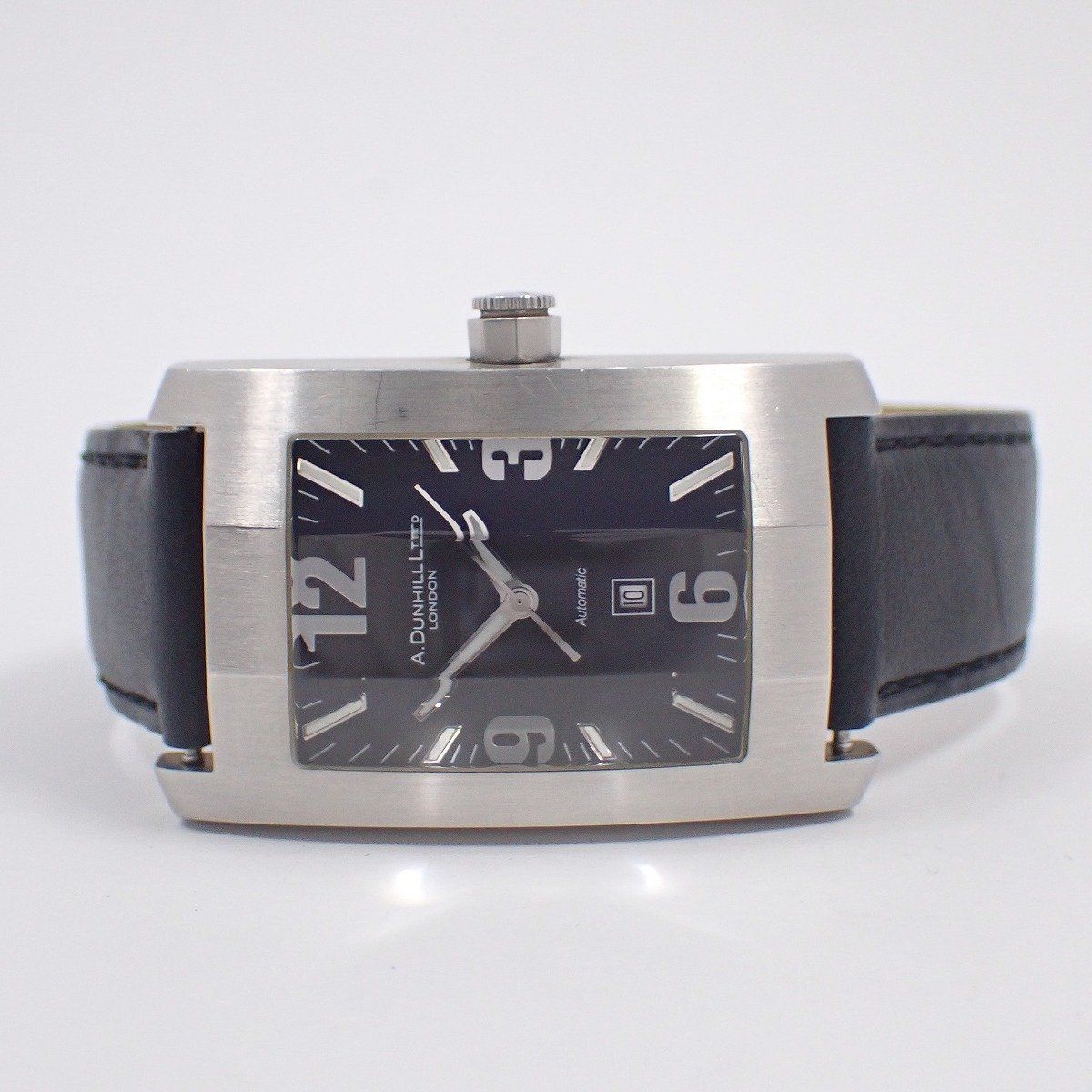 レア品】dunhill 腕時計ダンヒリオン 8040 自動巻き ブラック文字盤