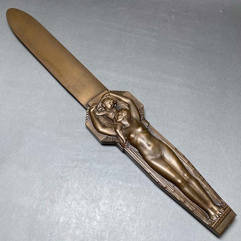 ユーゴスラビア王国紋章ペーパーナイフ1920年～1930年頃ケース入り