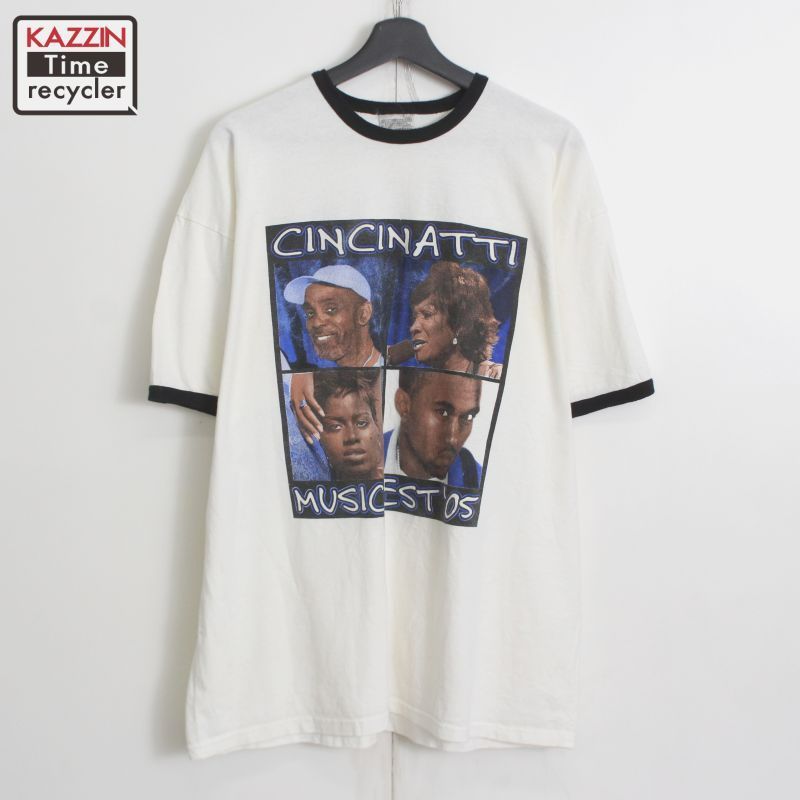 00s 2005年製 シンシナティー ミュージックフェス 半袖Ｔシャツ メンズ 表記XLサイズ