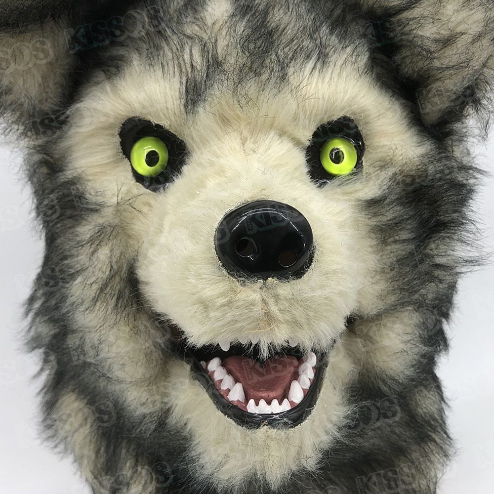 コスプレ マスク 狼 オオカミ ホラー ウルフ アニマル 被り物 リアル ゴム製 Amazon.co.jp: 口が動く リアル 狼 アニマルマスク 口と連動
