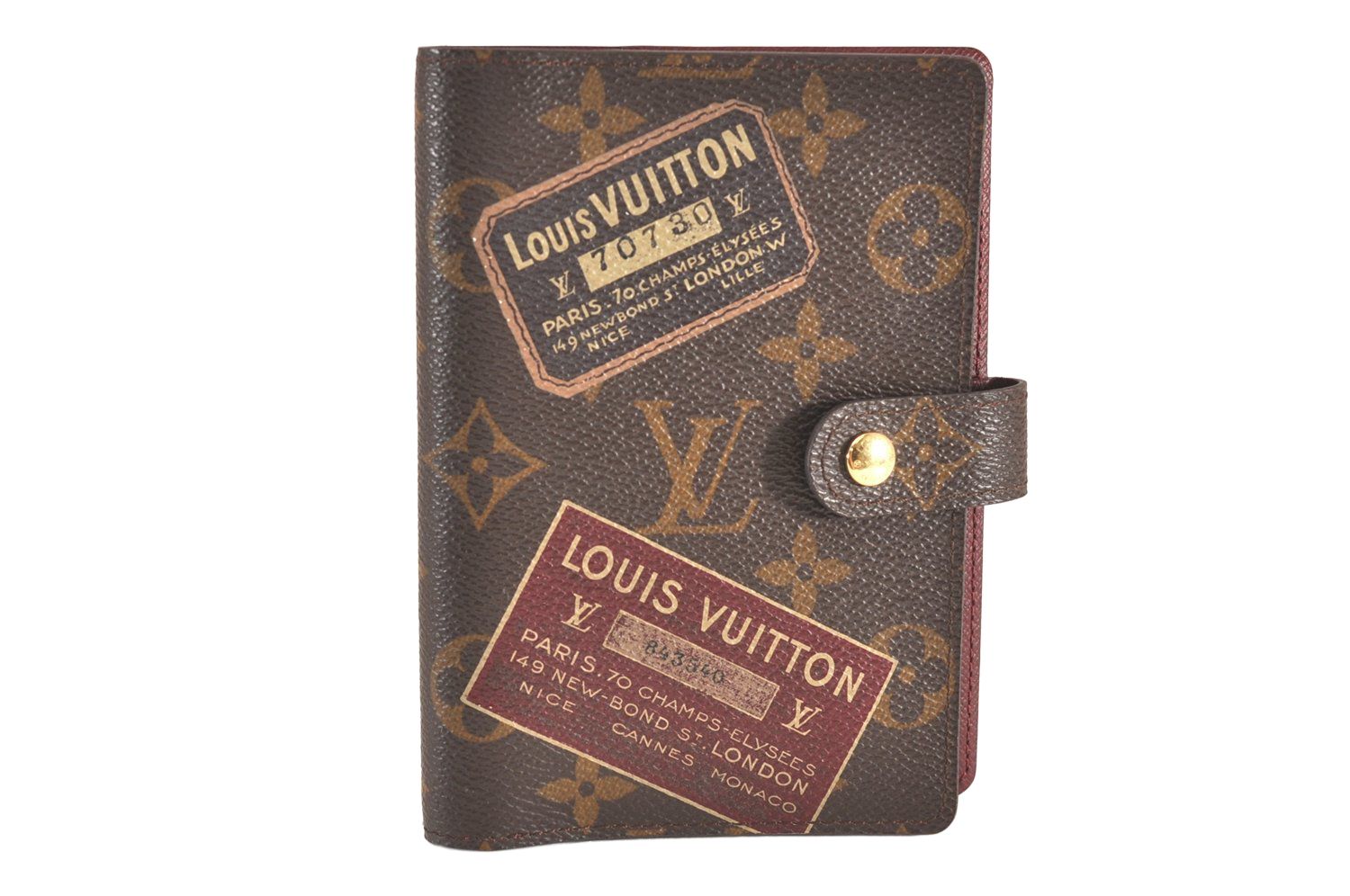LOUIS VUITTON ルイヴィトン モノグラム アジェンダ PM トラベル コレクション 手帳カバー LV 1920N