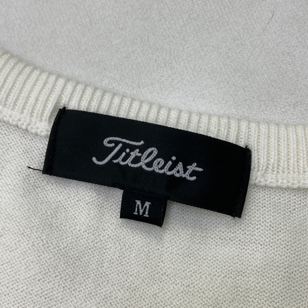 サイズ：M TITLEIST タイトリスト ×Mercedes-Benz ベンツ ニットベスト