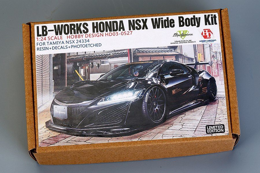親切 ホビーデザイン HD03-0527 1 24 LB-Works ホンダ NSX ワイドボディキット タミヤ用 NSX 24334 レジン メタルホイール エッチングパーツ デカール メタルパーツ