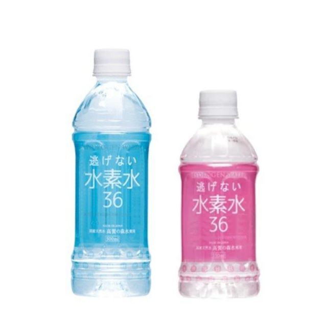 奥長良川名水 逃げない水素水36 500ml×24本入(ブルー)＆350ml×24本入