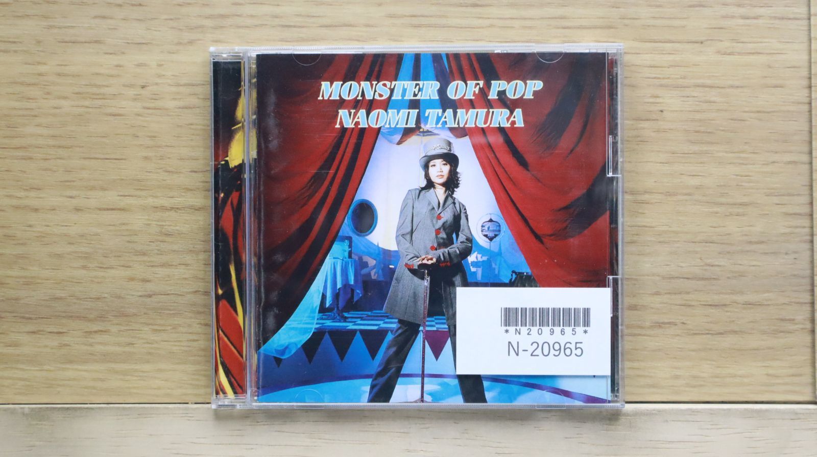 国内盤CD☆田村直美/Naomi Tamura□ MONSTER OF POP 【POCH1553