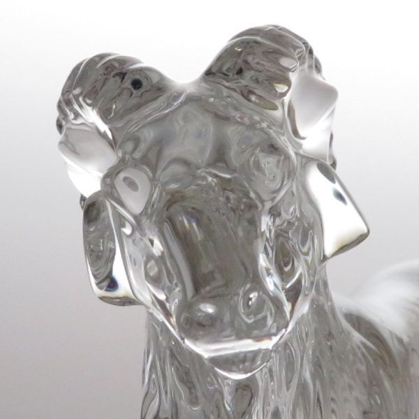 ○美品/バカラ 干支 未年 ひつじ 置物 フィギュリン 1 ○美品/バカラ