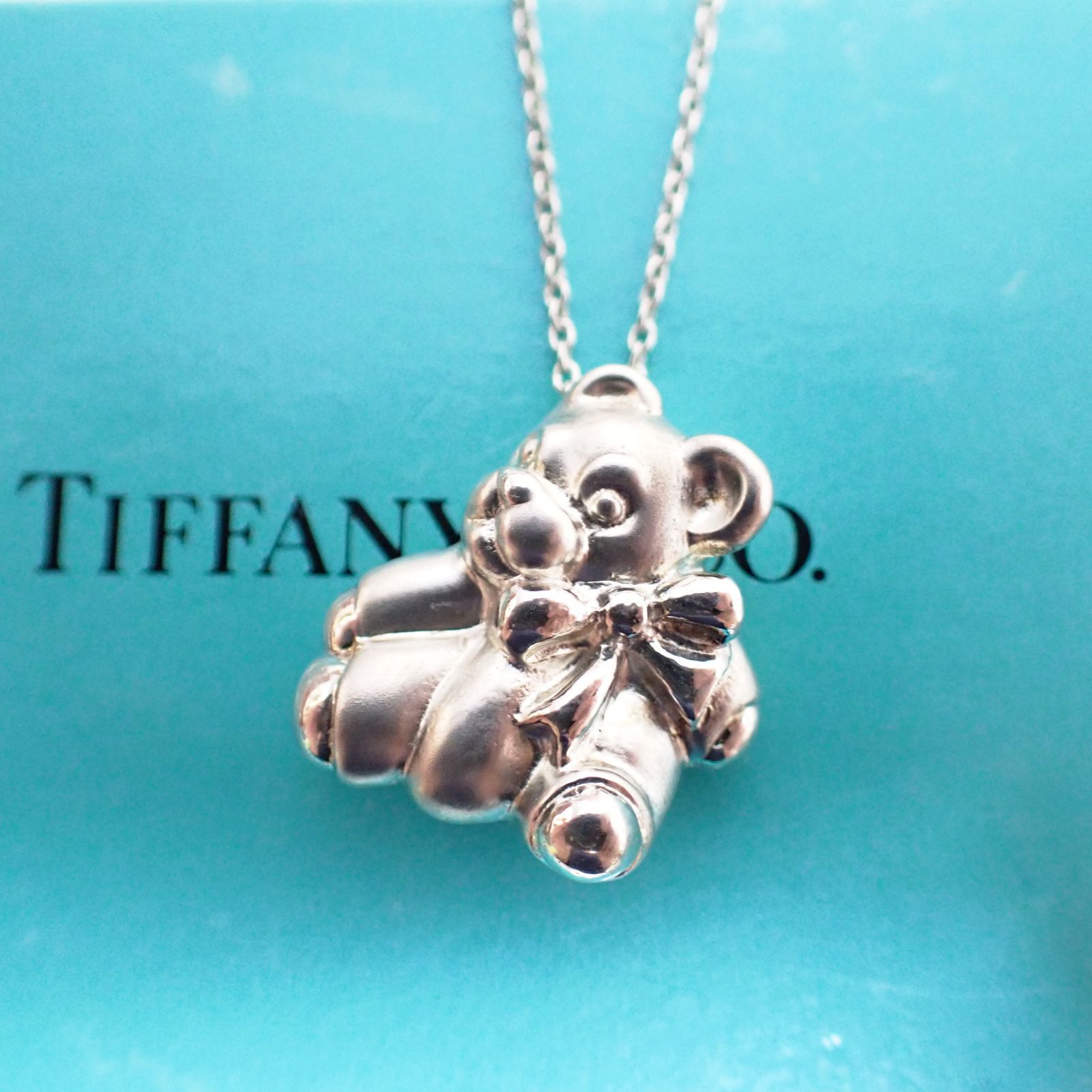 ティファニー Tiffany&Co. 美品 スターリング シルバー SV925 クマ 
