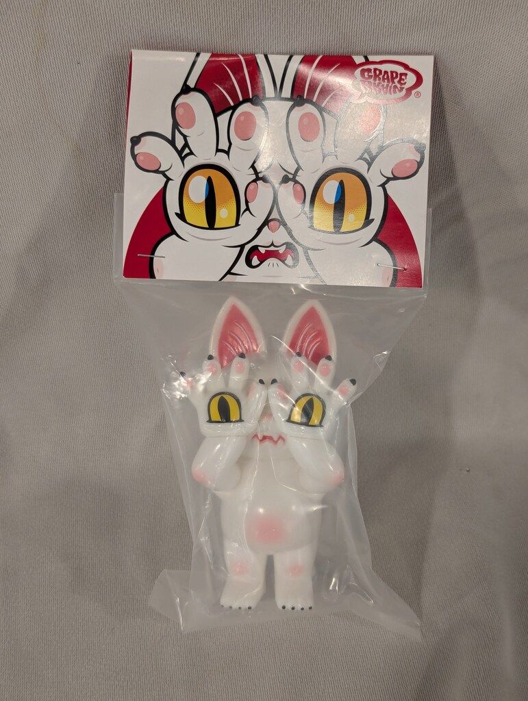 ジゴクネコ おにぎり 白 GRAPE BRAIN ジゴクネコおにぎり 白にぎり