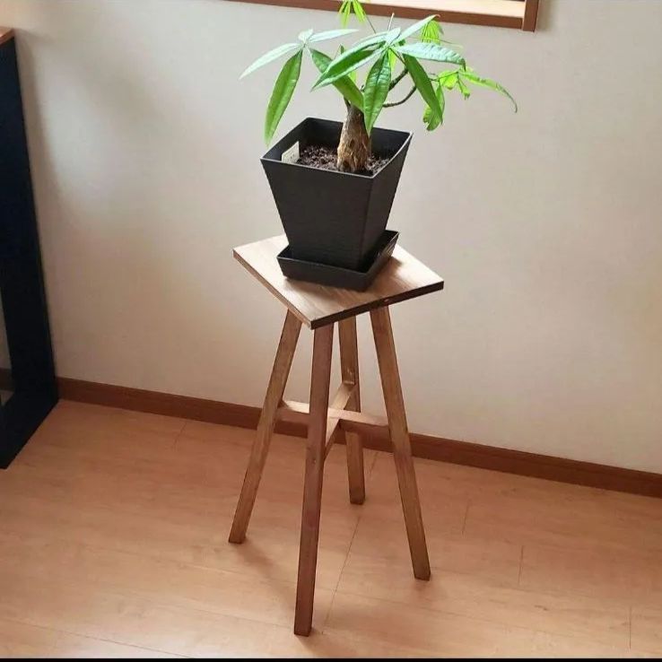 新生活を彩る/古材風/カウンターテーブル/フラワースタンド/スツール 新生活を彩る/古材風/カウンターテーブル/フラワースタンド