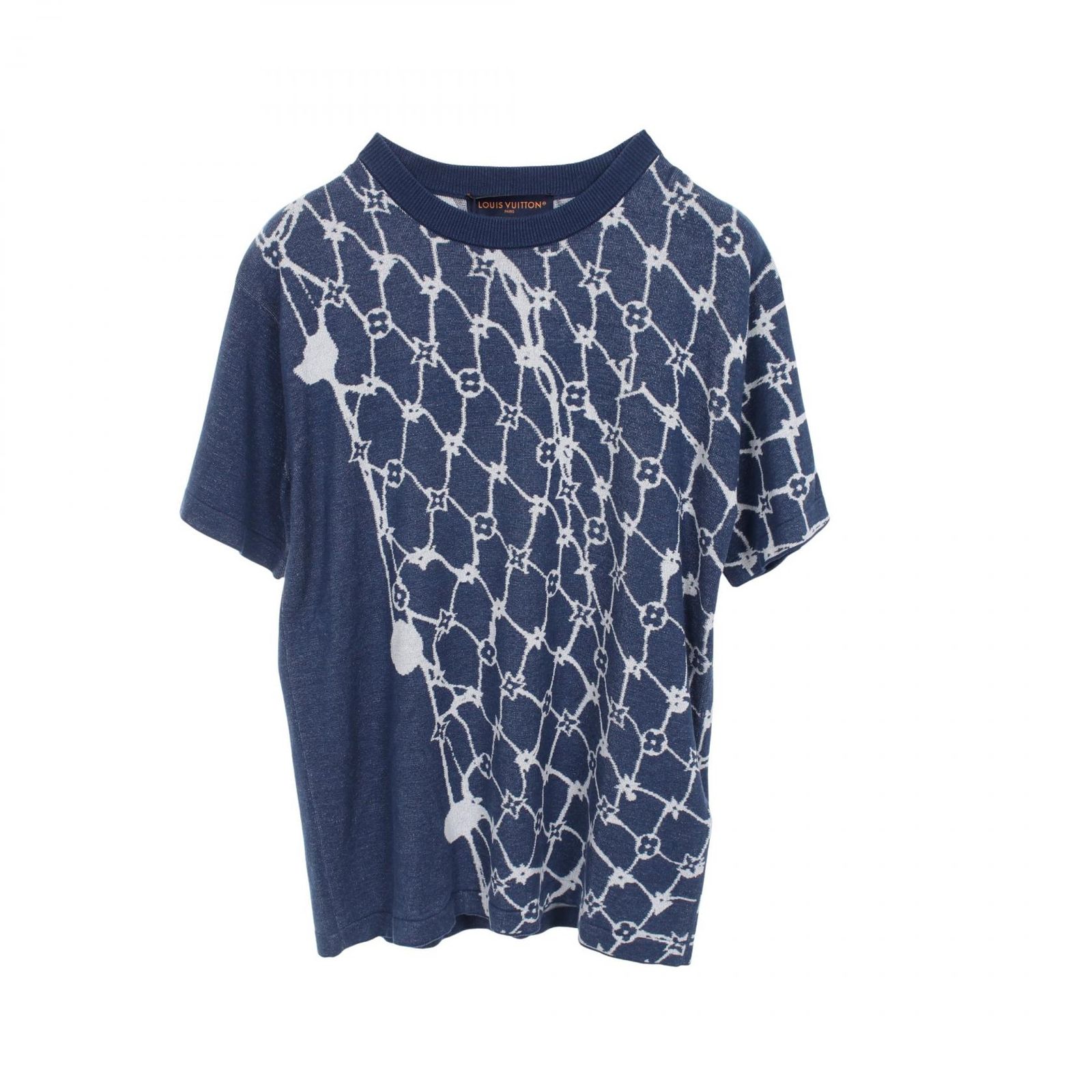 ルイ・ヴィトン LOUIS VUITTON ニット モノグラム フィッシュネット 