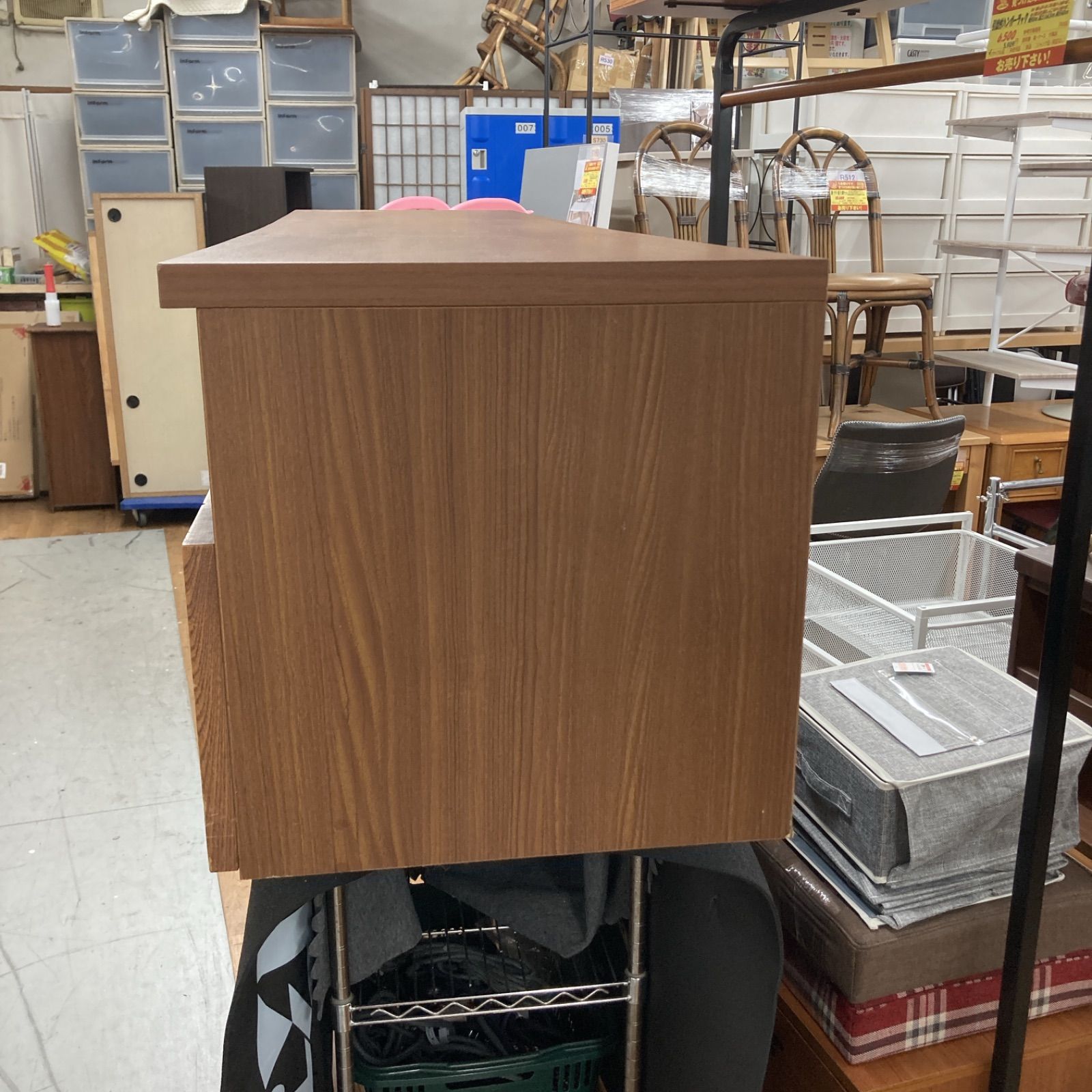 S222 ⭐ ローボード テレビ台 引出付き 幅159.5cm USED - メルカリ