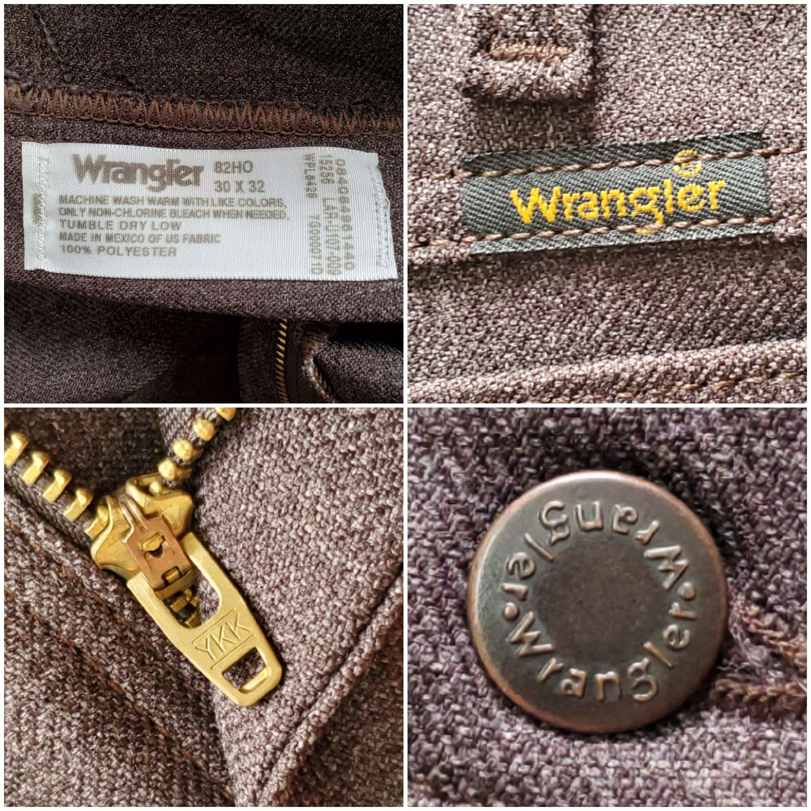 Wranglerラングラー□極美品 現行品 WRANCHER DRESS JEANS 杢カラー