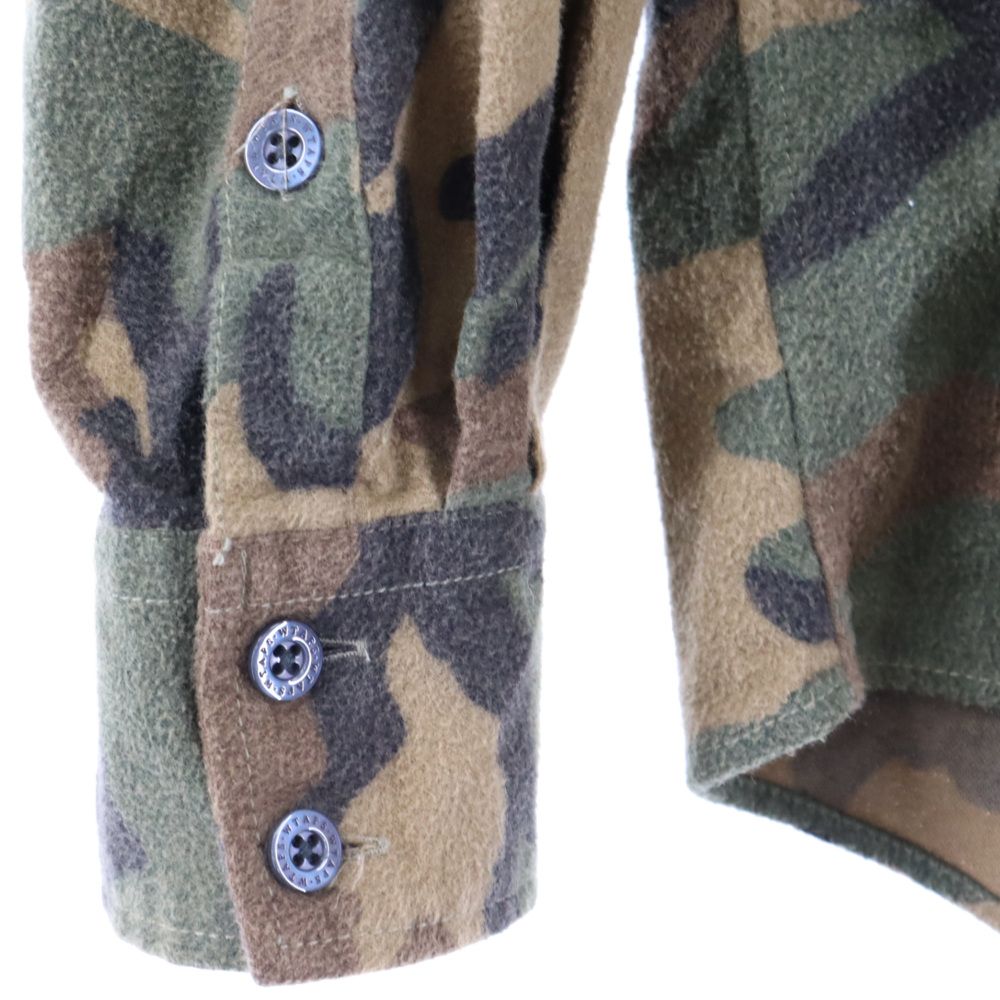 WTAPS カモフラージュ柄フランネル長袖シャツ WTAPS カモフラージュ柄フランネル長袖シャツ