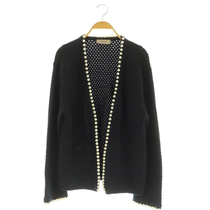 ジャスグリッティー JUSGLITTY 22SS ニット カーディガン ノー