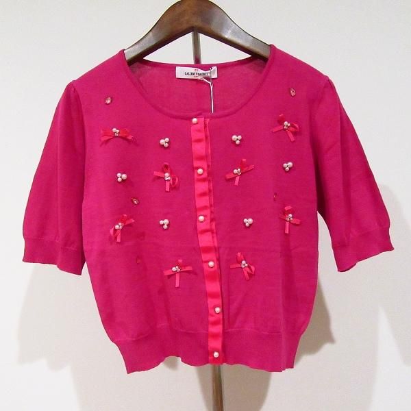 GALLERY VISCONTI ピンク/ブラック