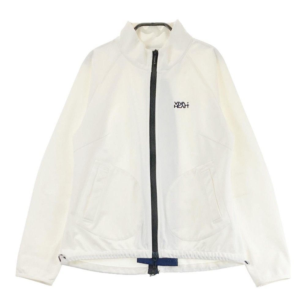 ビバハート レディース ゴルフウェア ジャケット サイズ：40 VIVA HEART ビバハート ニットジャケット ハート柄