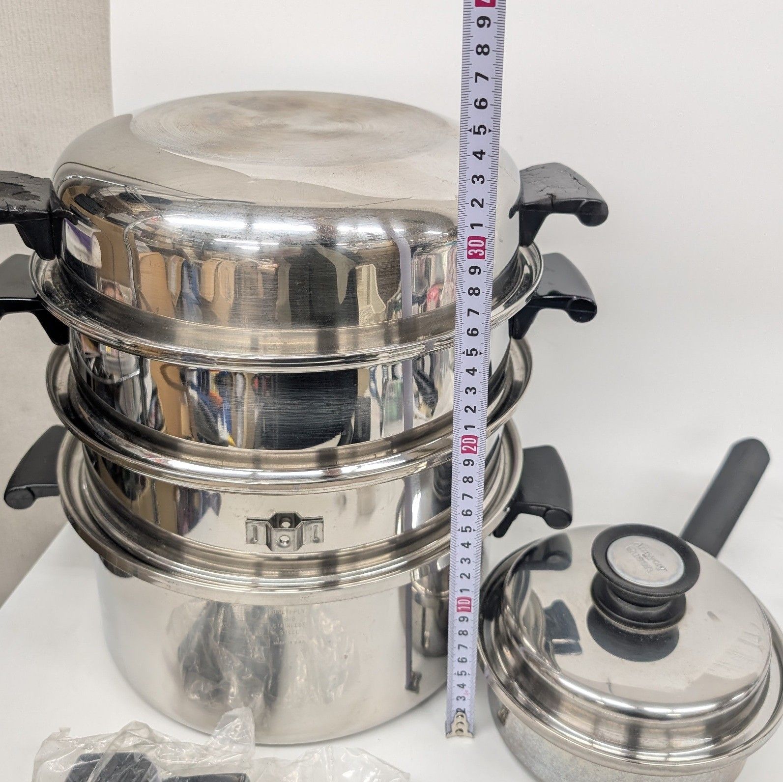 アムウェイ　フライパン　鍋　蒸し器　セット クックウェア Lセット：Amway(アムウェイ)Shopping