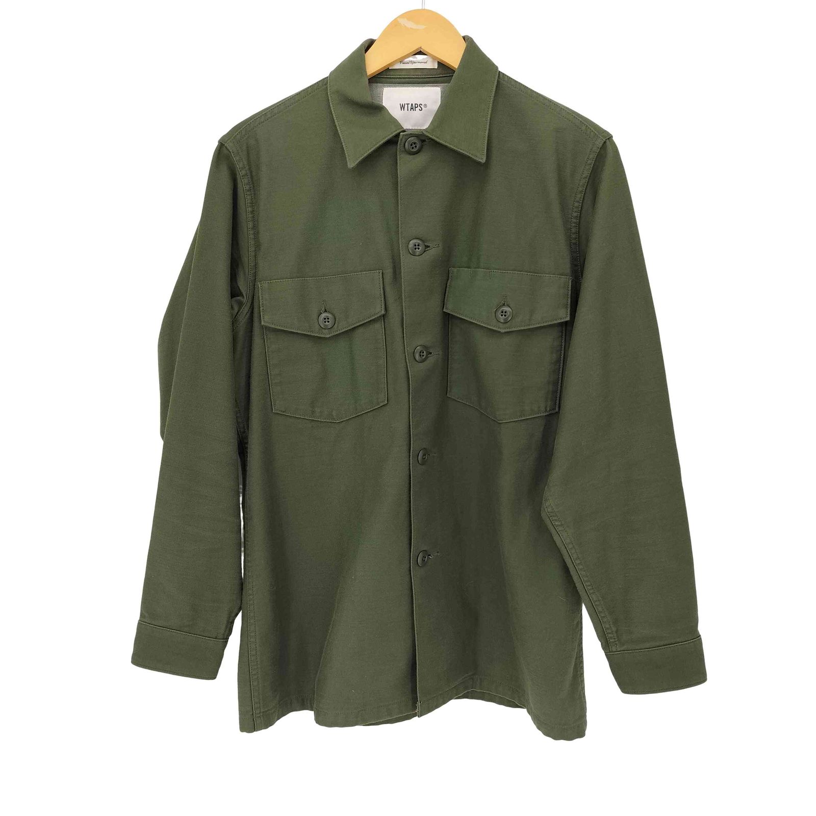 ダブルタップス WTAPS BUDS LS SHIRT.COTTON.SATIN メンズ JPN：2 