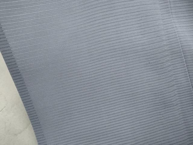 平和屋着物＊夏物 色無地 絽 薄鼠色 正絹 逸品 DAAV1705op 平和屋