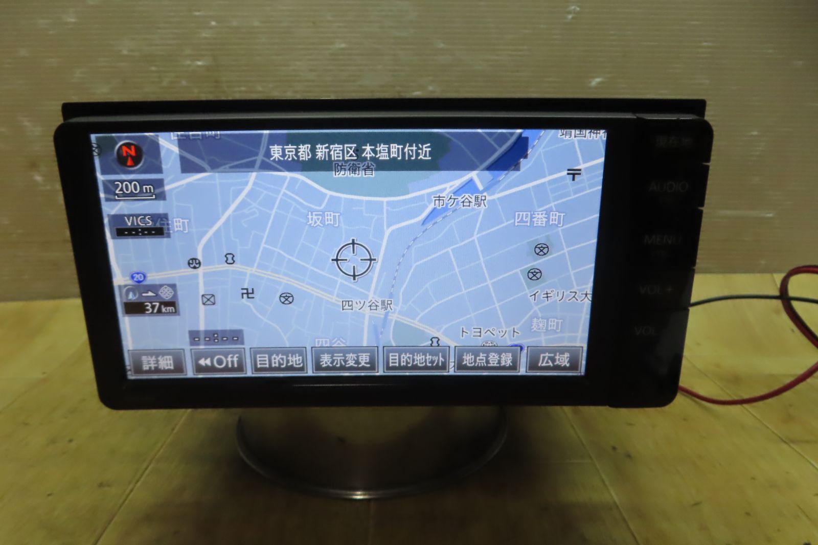 美品)カロッツェリア(AVIC-RW302) メモリナビゲーション地図 ☆作動