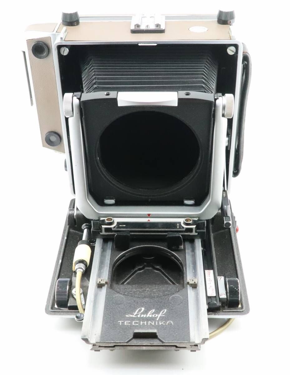 Linhof リンホフ スーパー テヒニカ Super Technika 4×5in V 5型 距離計付き 大判カメラ (YO-M85) 良品 リンホフ スーパーテヒニカ Linhof Super Technika V 4x5 大判