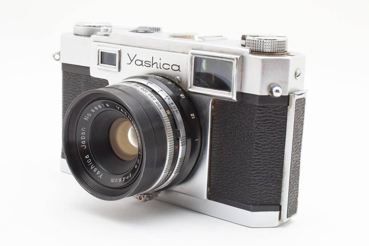 ☆実用美品☆ ヤシカ YASHICA 35 YASHINON 4.5cm F2.8 レンジ ☆実用美品☆ ヤシカ YASHICA 35 YASHINON 4.5cm F2.8 レンジ