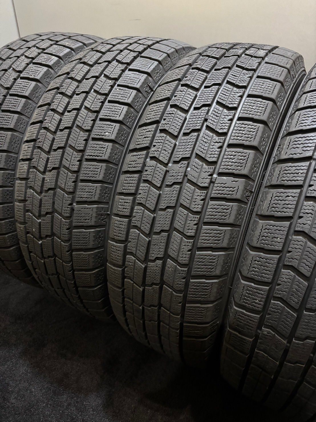 195|65R15 GOODYEAR|ICE NAVI7 21年製 スタッドレス 4本 ノア ヴォクシー プリウス 南4-J260