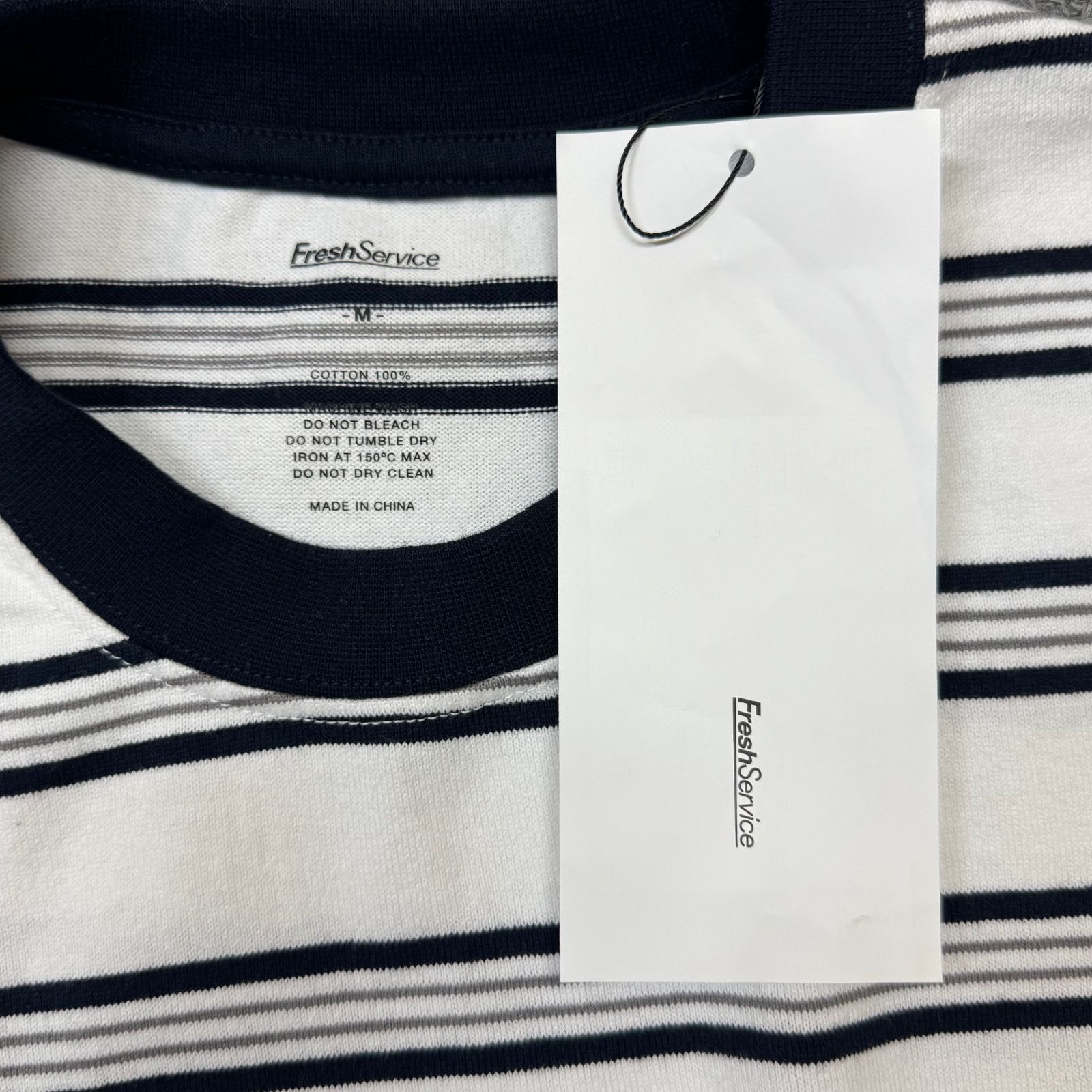 参考上代16500円 未使用品 FreshService MULTI BORDER L/S TEE