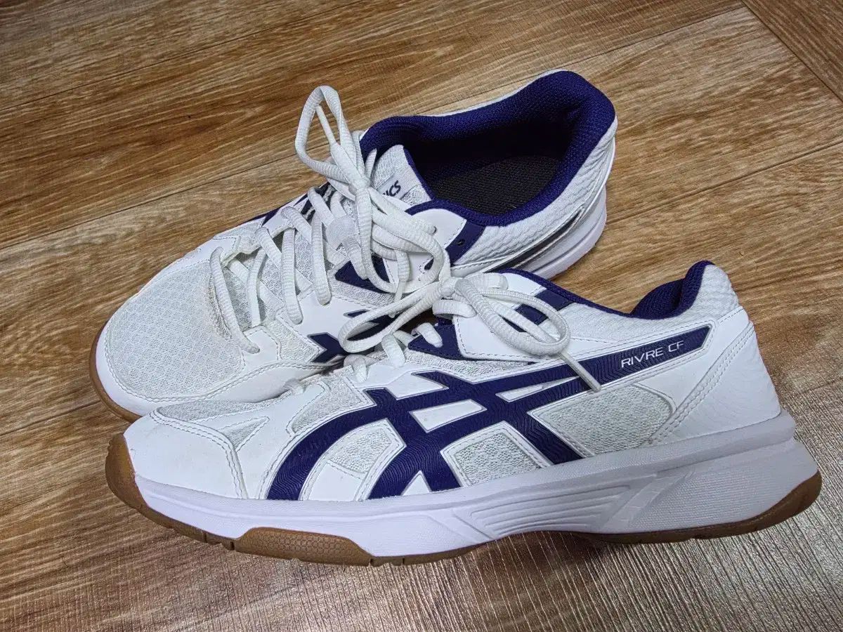 アシックス リーブ CF 白男 265 体大入試 室内スポーツ