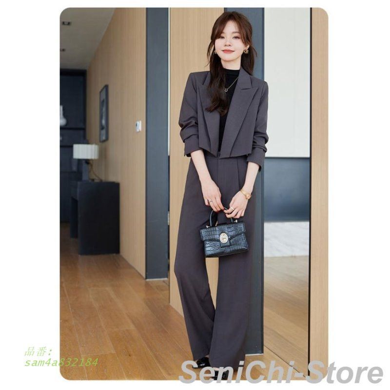 パンツスーツ レディース 入学式 スーツ セットアップ 上下2点セット ジャケッ オフィススーツ カジュアル am4a832184 USTAUSTRALIA_COM_AU