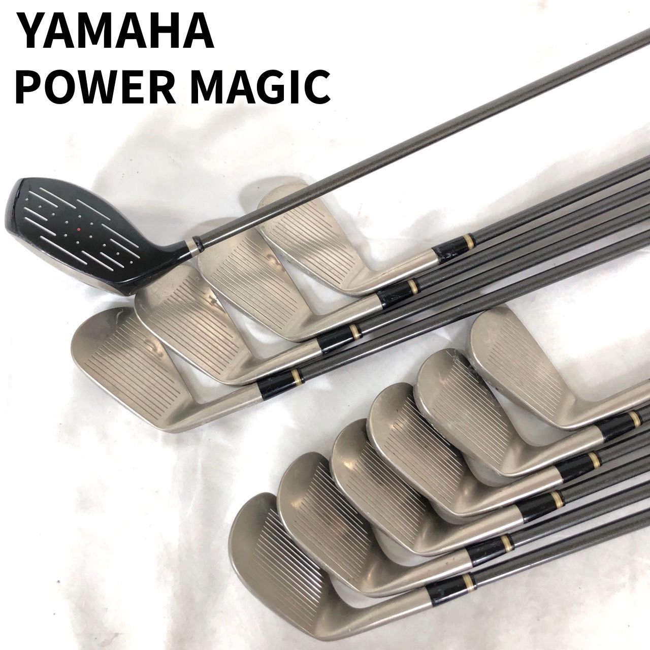 YAMAHA POWER MAGIC ヤマハ パワー マジック PROSTICK プロスティック ドライバー アイアン クラブセット ゴルフ  【送料無料】 MID - メルカリ