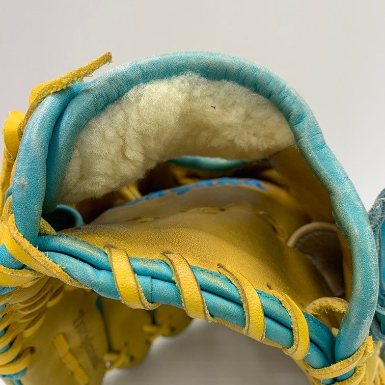 中古品 久保田スラッガー スペシャルオーダー 軟式 内野手用グローブ 刺繍入り 4128 中古品 久保田スラッガー スペシャルオーダー 軟式 内野手用