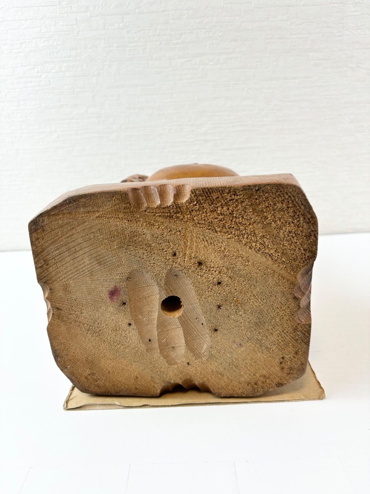 木彫 布袋様 置物 縁起物 七福神 恵比寿様 大黒天 - メルカリ