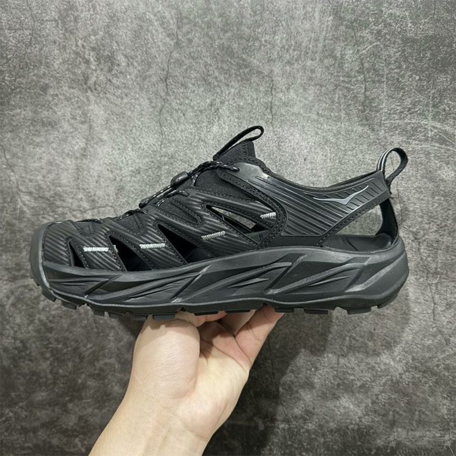 HOKA ONE ONE ホカオネオネ HOPARA ホパラ ブラック サンダル メンズ アウトドア 26.5cm - メルカリ