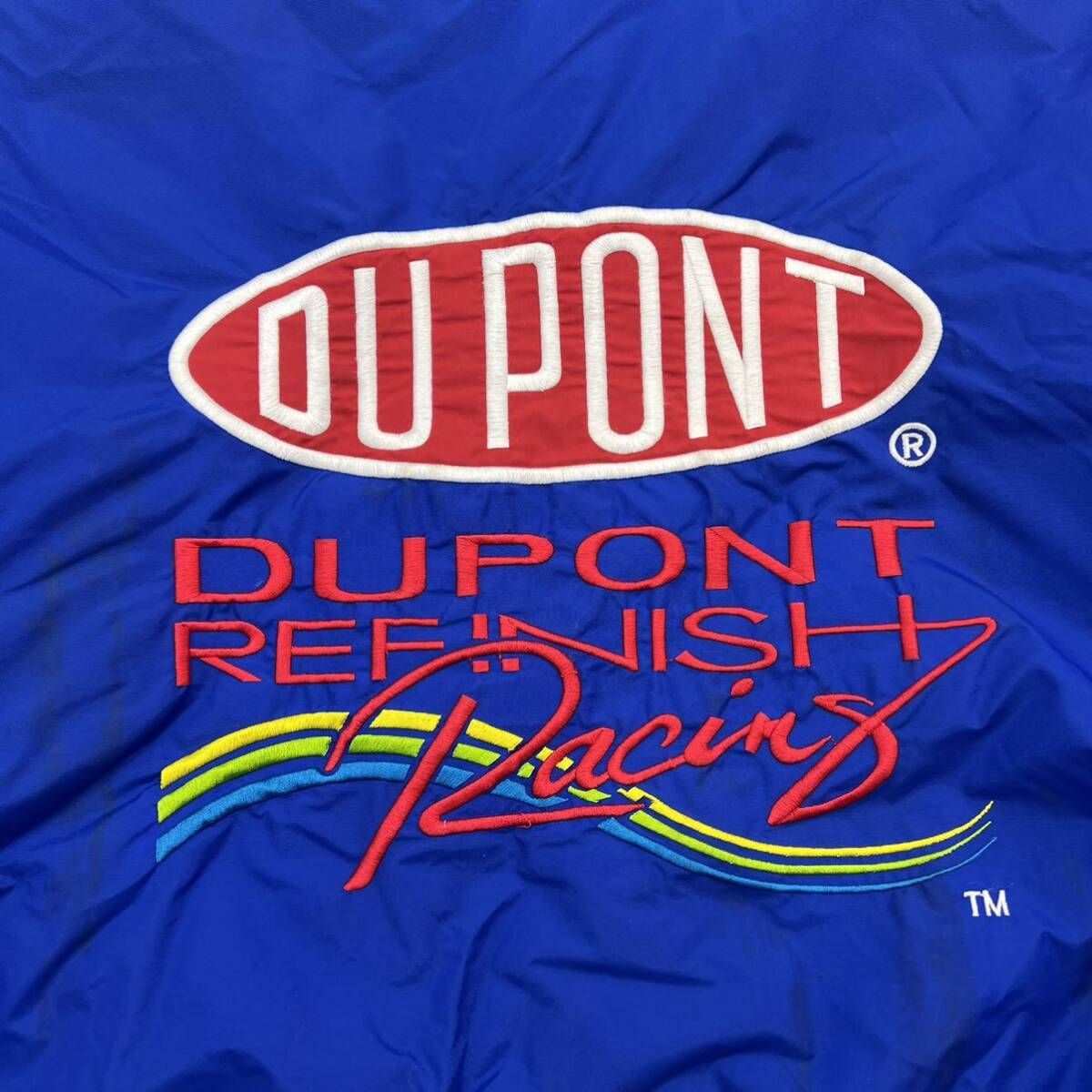 CHASE ☆ DU PONT デュポン レーシング 中綿 ナイロンジャケット 