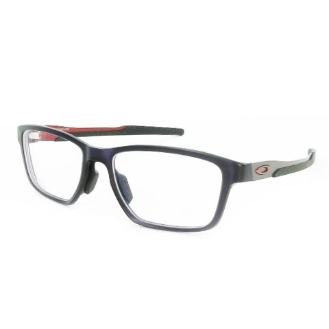 オークリー OAKLEY METALINK 眼鏡 メガネ アイウェア 度入り セルフレーム スクエア 切替 ロゴ スポーツ 55□17 136 黒 ブラック OX8153-0555 |AO9 GY17