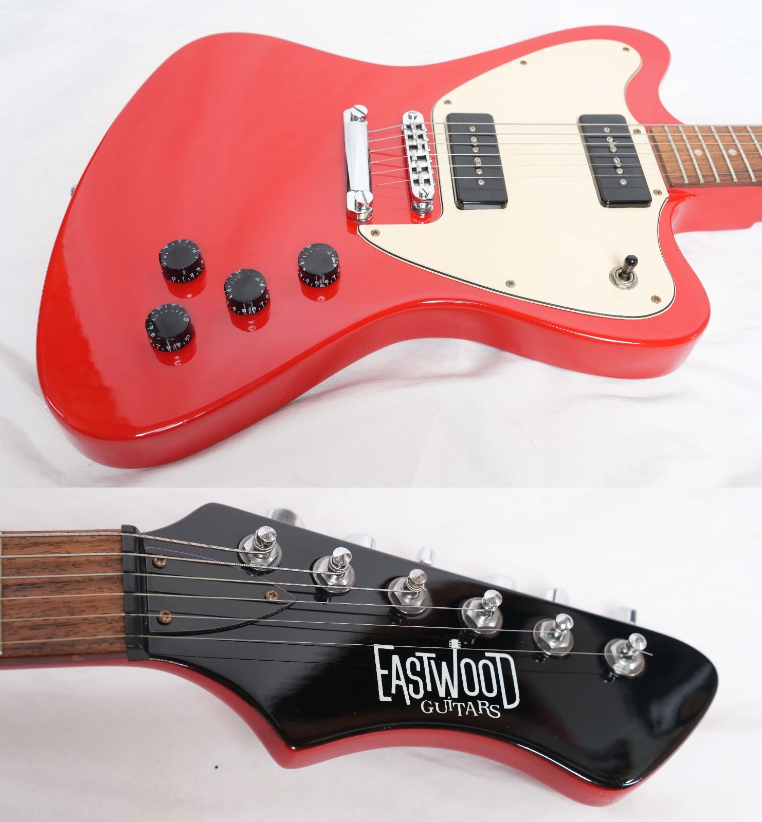 ☆EASTWOOD GUITARS☆STORMBIRD RED ファイアーバードタイプ