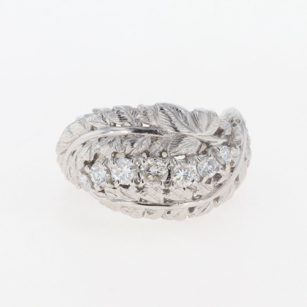 メレダイヤ デザインリング プラチナ 指輪 リング 10号 Pt900